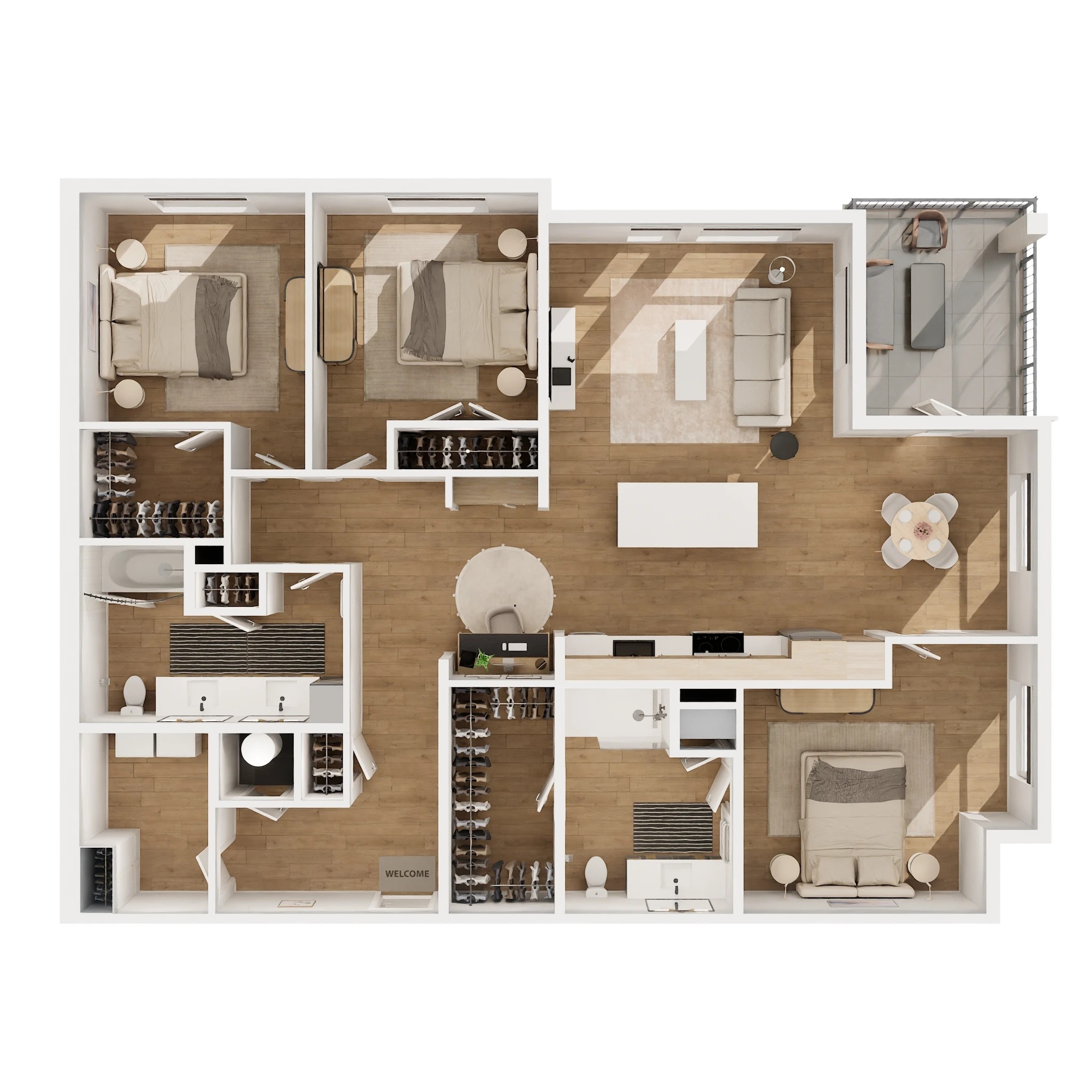 C1 floor plan